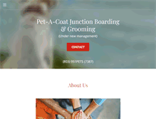 Tablet Screenshot of petacoatjunction.com